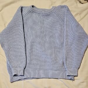Eddie Bauer Light Blue Crew Neck Sweater